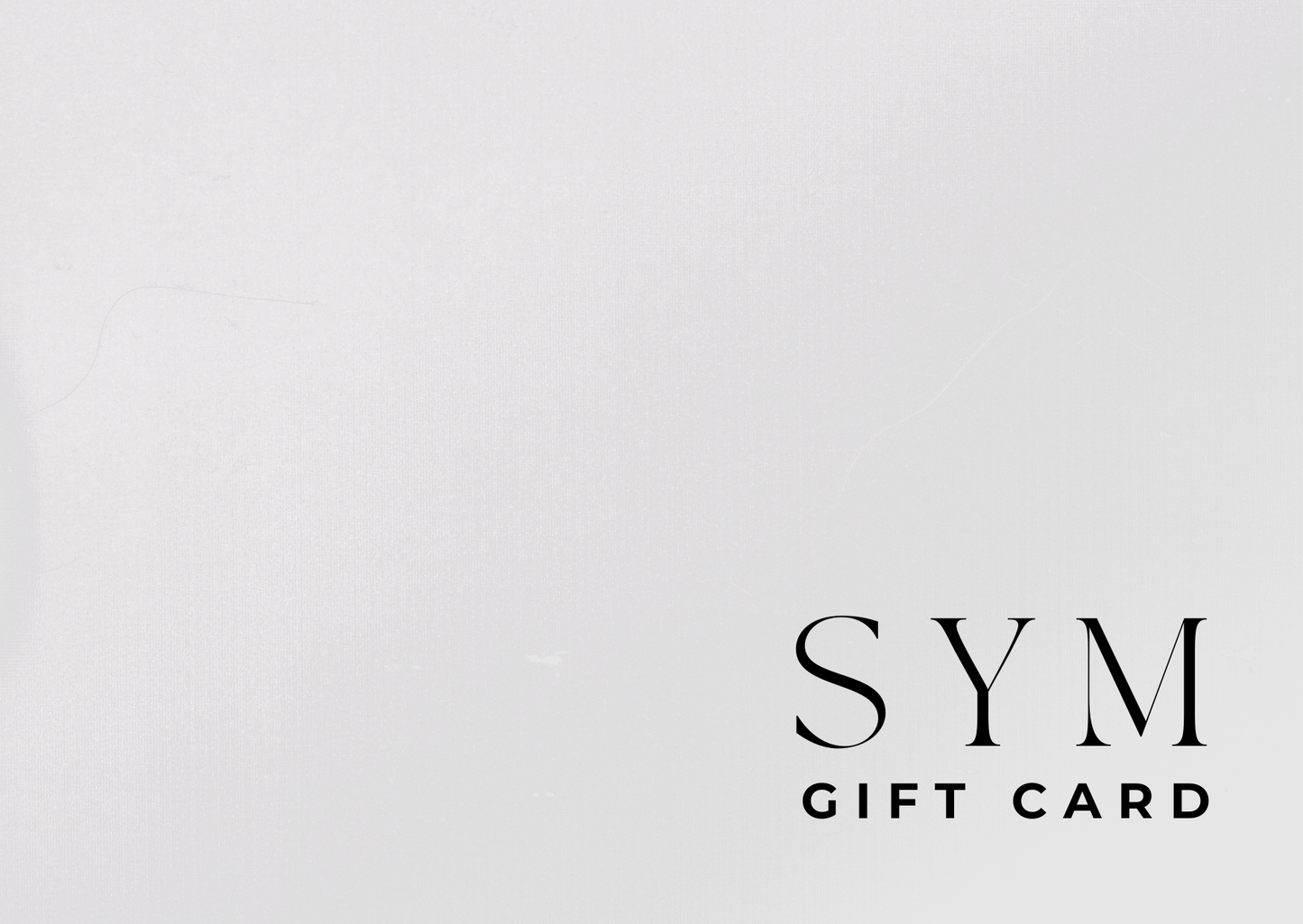 SYM Cosmetic Gift Card